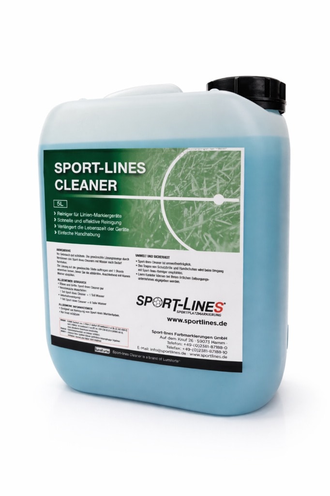 Neu: Sport-Lines Cleaner für Markiergeräte