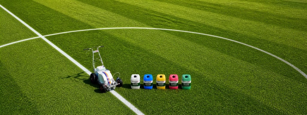Direktfarbe für Sportplätze
