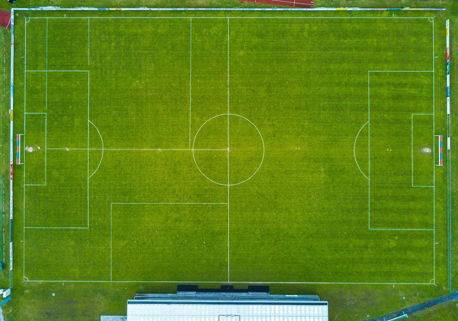 So markieren Sie ein Fußballfeld So markieren Sie ein Fußballfeld