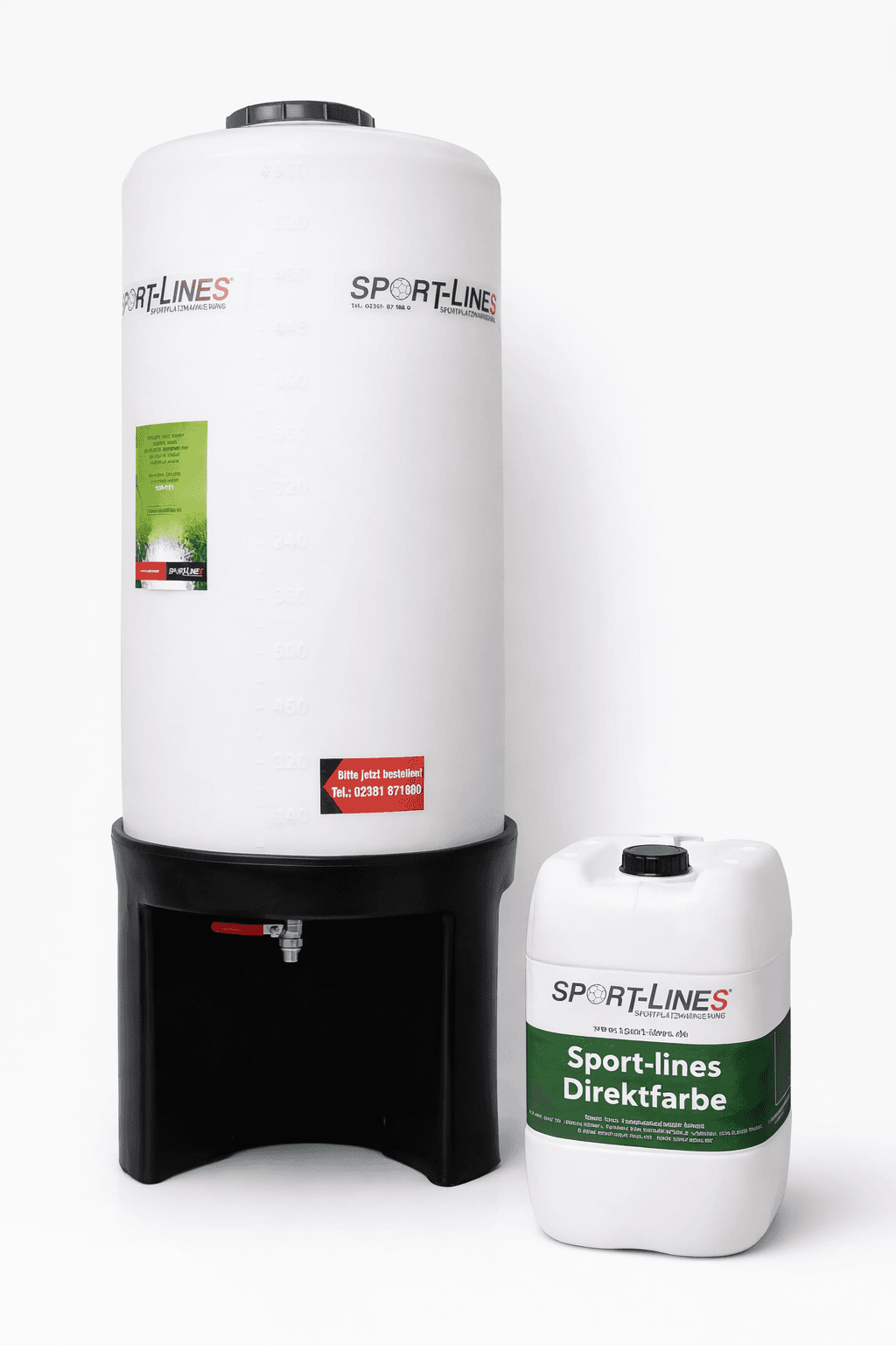 Direktfarbe Nachfüllung 300L – Tanksystem