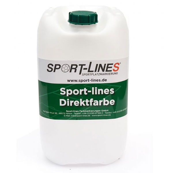 Sport-Lines Direktfarbe im 20-Liter-Kanister